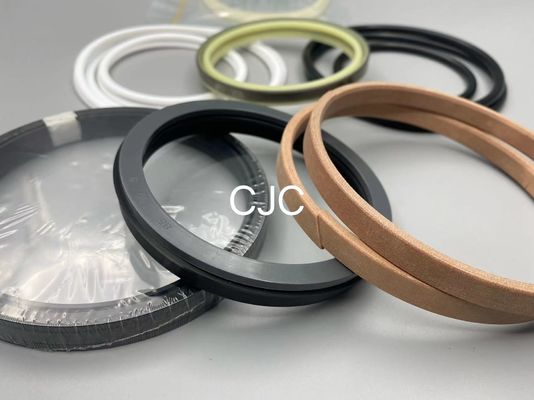 열 저항성 PTFE 유압 실린더 봉지 키트 굴삭기 장비 부품