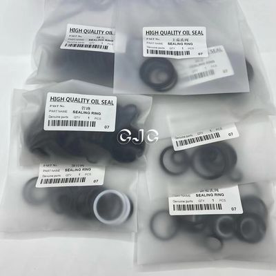 SK200를 위한 기름 저항하는 FKM 액압 실린더 오일 시일 장비 5-500mm 직경