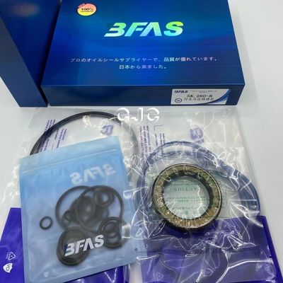 기름 열저항을 가진 기계장치 TPFE 액압 실린더 물개 장비 5-500mm 직경