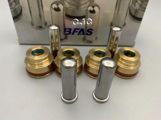 E110B E120B 굴착기 통제 벨브를 위한 황금 유압 안내하는 부분 벨브 미는 사람