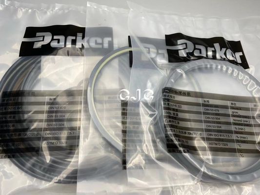 SOOSAN SB-81를 위한 내화학성 차단기 물개 장비 유압 NBR PTFE 물자